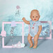 Одежда для куклы Baby Born — Боди S2 (голубое) дополнительное фото 3.