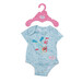 Одежда для куклы Baby Born — Боди S2 (голубое) дополнительное фото 4.
