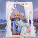 Одежда для куклы Baby Born — Праздничный комбинезон (синий) дополнительное фото 3.