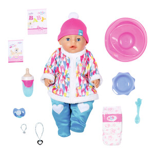 Ігри та іграшки: Лялька Baby Born серії «Ніжні обійми» — «Зимове малятко»