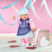 Кукла Baby Born серии «Нежные объятия - «Волшебная девочка в джинсовом наряде» дополнительное фото 2.
