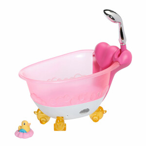 Ігри та іграшки: Автоматична ванночка для ляльки Baby Born S2 - Кумедне купання