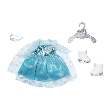 Одяг і аксесуари: Набір одягу для ляльки Baby Born — «Принцеса на льоду»