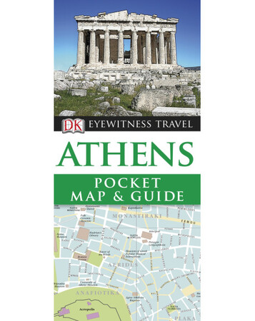 Для середнього шкільного віку: DK Eyewitness Pocket Map and Guide: Athens