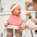 Нагрудник мягкий силиконовый с регулируемой застежкой, BabyOno дополнительное фото 5.