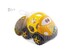 Игрушка-погремушка "Машинка", Baby team (машинка, желтый кузов) дополнительное фото 4.