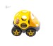 Игрушка-погремушка "Машинка", Baby team (машинка, желтый кузов) дополнительное фото 2.