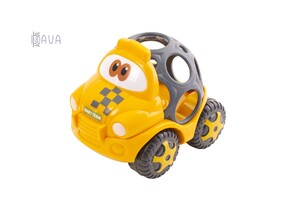 Розвивальні іграшки: Іграшка-брязкальце «Машинка», Baby team (машинка, чорний кузов)