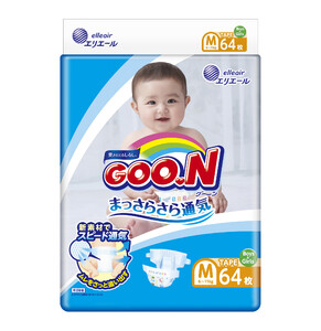 Підгузки та аксесуари: Підгузники Goo.N для дітей колекція 2020 (M, 6-11 кг) 64 шт