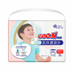 Трусики-підгузки Goo.N Plus для дітей (BigBig XXL, 13-25 кг), 28 шт