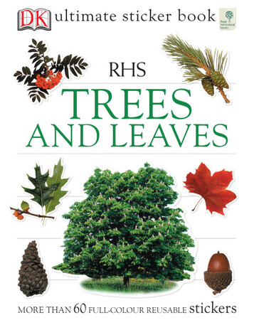 Для молодшого шкільного віку: RHS Trees and Leaves Ultimate Sticker Book