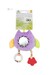 Мягкая многофункциональная игрушка-прорезыватель, Baby team (сова, фиолетовый) дополнительное фото 1.