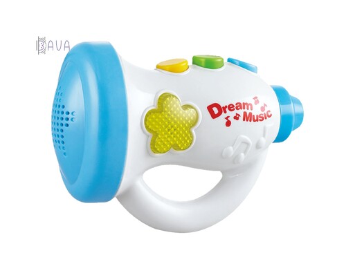 Музыкальные и интерактивные игрушки: Игрушка "Музыкальные инструменты", Baby team (труба)