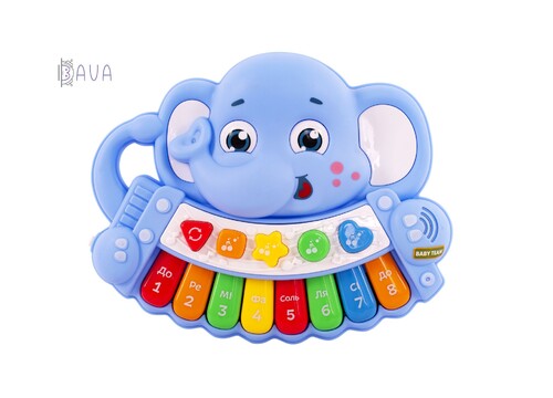 Музыкальные и интерактивные игрушки: Игрушка музыкальная "Пианино Слоник", Baby team