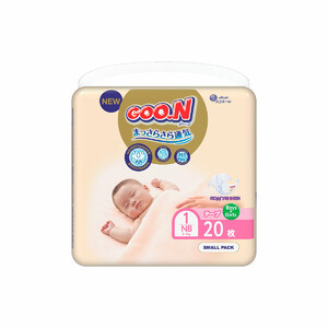Подгузники Goo.N Premium Soft для новорожденных 1 (SS, до 5 кг), 20 шт