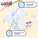 Підгузники Goo.N Premium Soft для новонароджених 1 (SS, до 5 кг), 20 шт дополнительное фото 3.