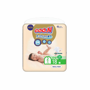 Подгузники Goo.N Premium Soft для детей 2 (S, 4-8 кг), 18 шт