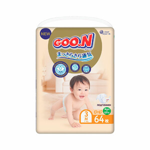 Підгузники Goo.N Premium Soft для дітей 3 (M, 7-12 кг), 64 шт
