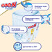 Трусики-подгузники Goo.N Premium Soft для детей 3 (M, 7-12 кг), 50 шт дополнительное фото 4.