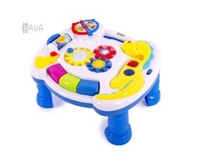 Музыкальные и интерактивные игрушки: Игрушка музыкальная "Столик-развивайка", Baby team