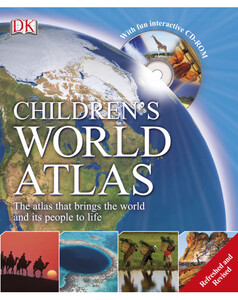Познавательные книги: Children's World Atlas - by DK