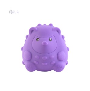 Игрушки для ванны: Игрушка Зверюшка-хохотунчик, Baby team (фиолетвый)