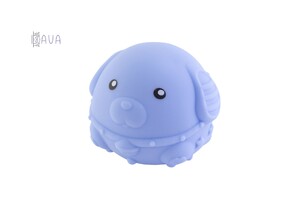 Игрушки для ванны: Игрушка Зверюшка-хохотунчик, Baby team (голубая зверюшка)