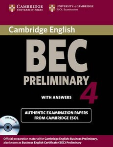 Иностранные языки: Cambridge BEC Preliminary 4 Student's Book with CDs