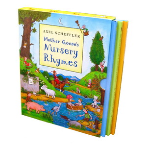 Художні книги: Mother Goose's Nursery Rhyme 3 Book Box Set