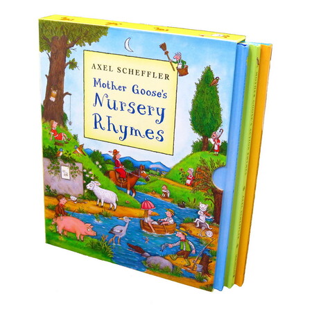 Для самых маленьких: Mother Goose's Nursery Rhyme 3 Book Box Set