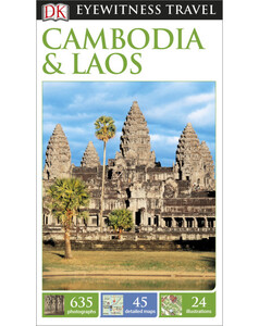 Книги для детей: DK Eyewitness Travel Guide: Cambodia & Laos