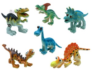 Игры и игрушки: Набор игрушек-фигурок "Динозавры" 6 шт, Baby team