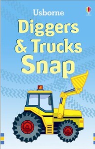Книги для детей: Diggers and trucks snap