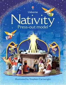 Nativity press-out model