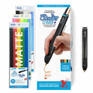 3D-Ручка Plus для професійного використання, чорна, 3Doodler Create