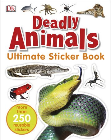 Альбоми з наклейками: Deadly Animals Ultimate Sticker Book