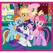 Мега набір з 10 пазлів «Різнокольорові Поні, My Little Pony», 20-35-48 ел., Trefl дополнительное фото 9.