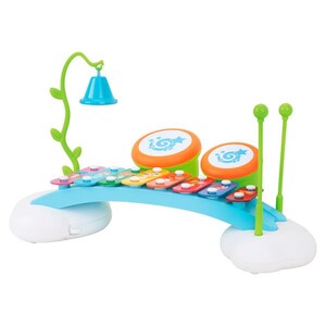 Музыкальные инструменты: Музыкальный игровой набор Hola Toys Ксилофон с барабанами