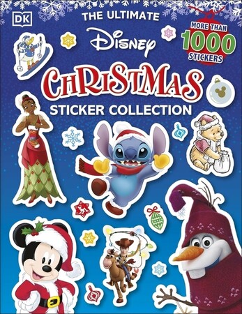 Альбоми з наклейками: Ultimate Sticker Collection: Disney Christmas [Dorling Kindersley]