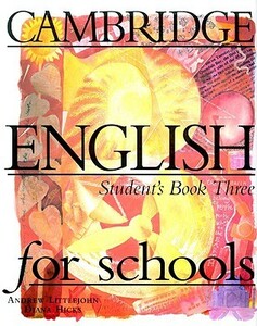 Вивчення іноземних мов: Cambridge English For Schools 3 Student's Book