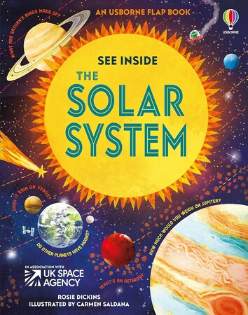 Наша Земля, Космос, мир вокруг: See Inside the Solar System [Usborne]