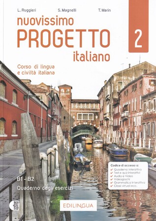Иностранные языки: Progetto Italiano Nuovissimo 2 (B1-B2) Quaderno degli esercizi + Audio [Edilingua]