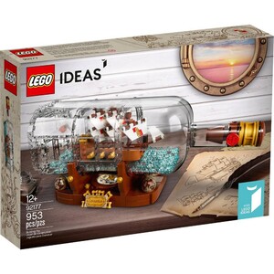 Ігри та іграшки: Конструктор LEGO Ideas Корабель у пляшці 92177
