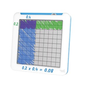 Мольберты, доски, парты: Магнитная доска "Таблица" со сменными сетками в наборе для ученика Hand2mind