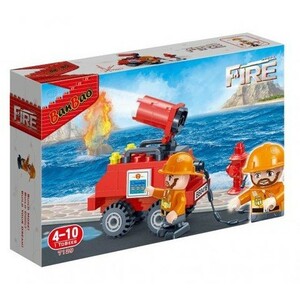 Конструктори: Конструктор «Пожежники: водяна гармата», 59 ел. Banbao