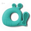 Прорезыватель для зубов силиконовый «Кит», голубой, BabyOno