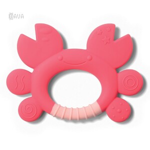 Розвивальні іграшки: Прорізувач для зубів силіконовий «Краб», BabyOno