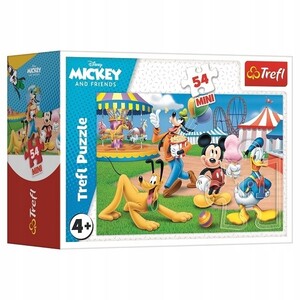 Пазлы и головоломки: Пазл «Дисней Микки Маус: Парк развлечений», серия Мини, 54 эл., Trefl