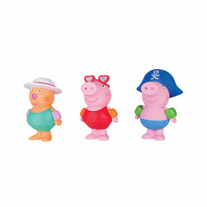 Розвивальні іграшки: Набір іграшок-бризкунчиків «Друзі Пеппи», Peppa Pig