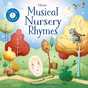 Музичні книги: Musical Nursery Rhymes [Usborne]